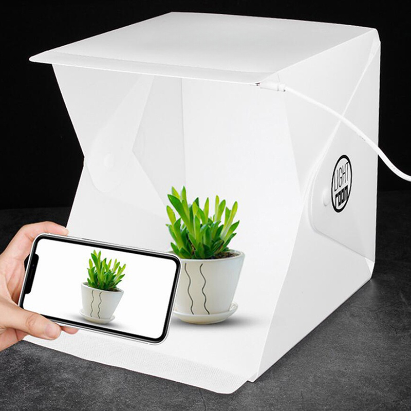 Photography Lighting Softbox - Boîte à lumière LED portable pliable