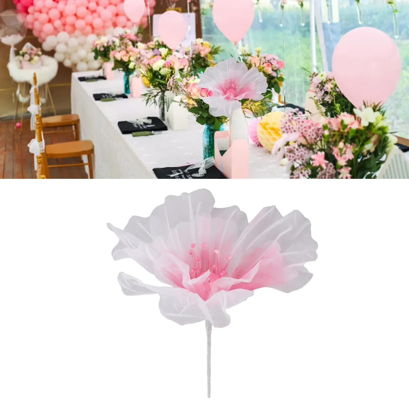 Photography Artificial Lighting - Fleur de gaze de 19,7 pouces