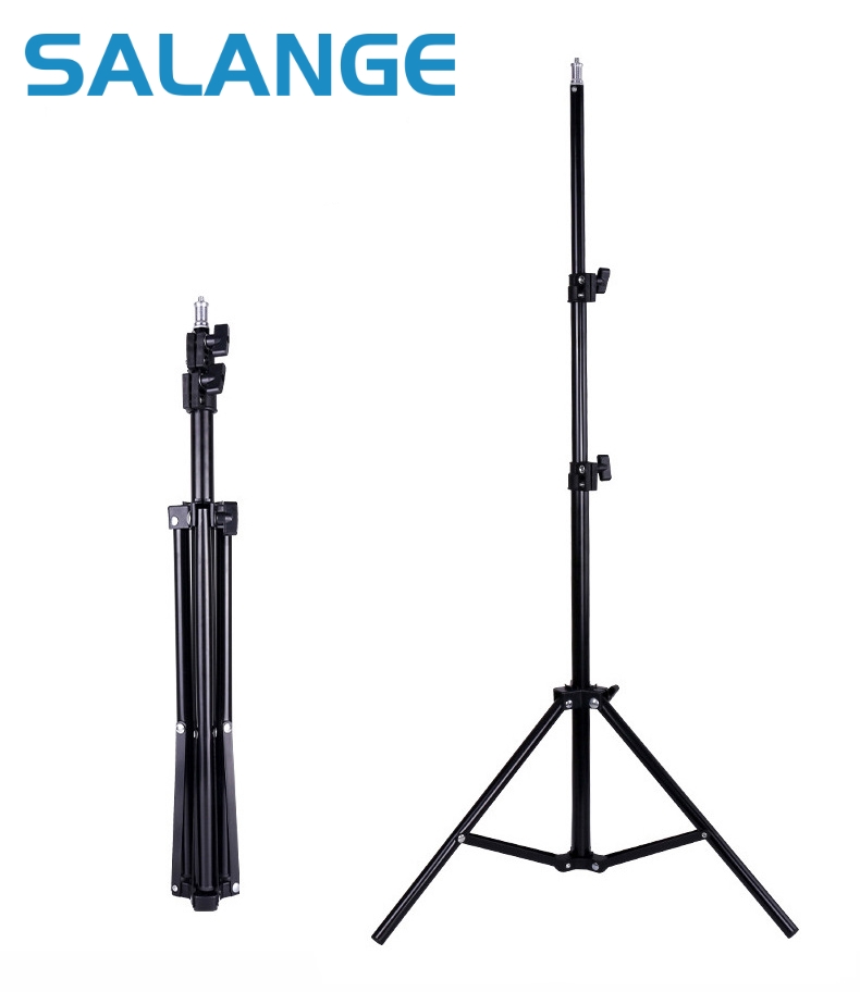 Photography Video Lighting Kit With Adjustable Tripod Stand - Support de projecteur trépied de voyage