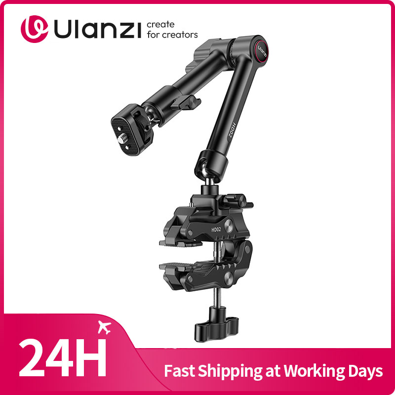 Photography Video Lighting Kit With Adjustable Tripod Stand - Ulanzi HD02 Kit de bras magique
