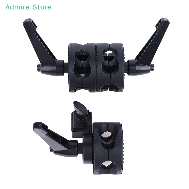 Reflector Arm Clamp - Support de poignée pivotant simple/Double tête
