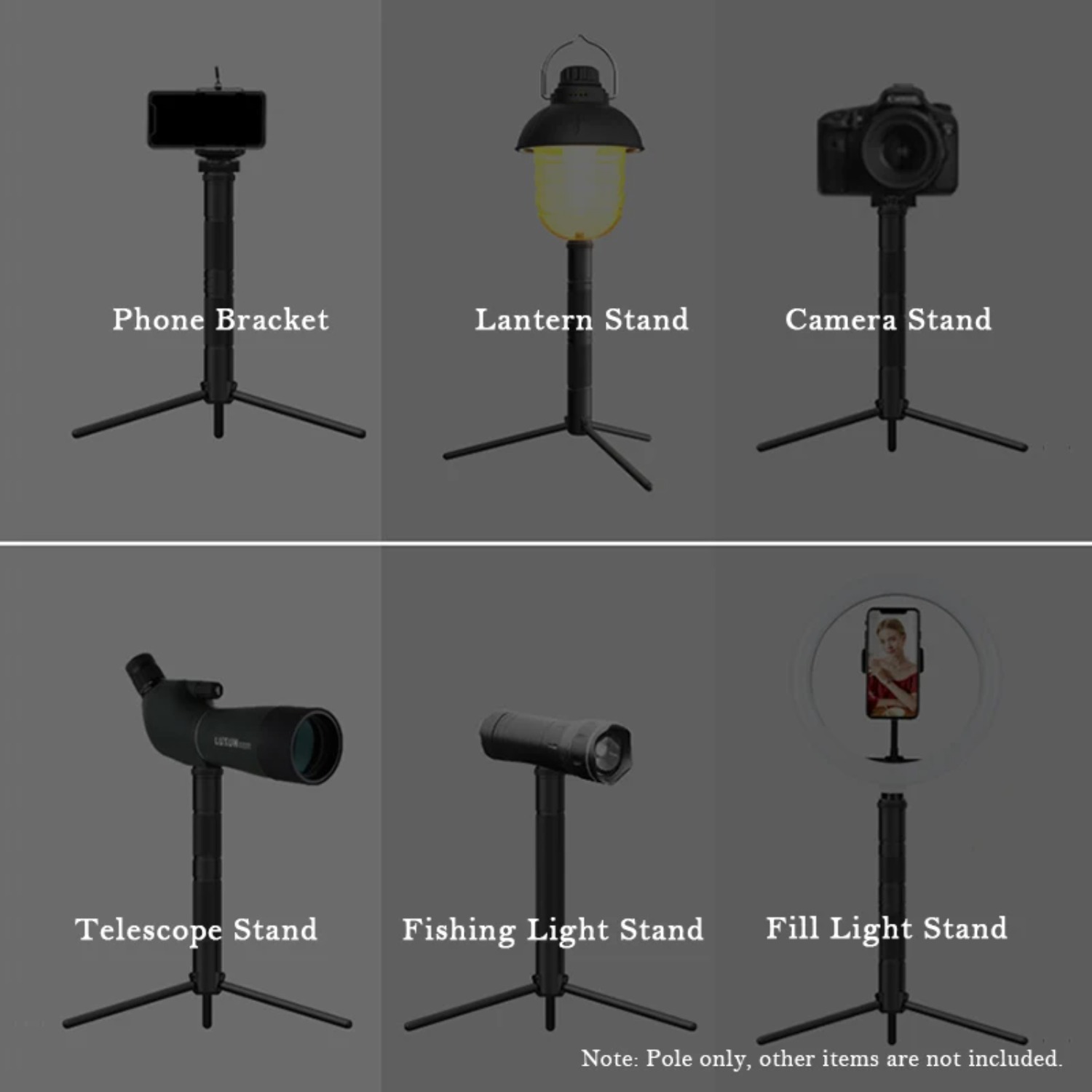 Nouveau support de lampe de ca - Photography Video Lighting Kit With Adjustable Tripod Stand avis et prix