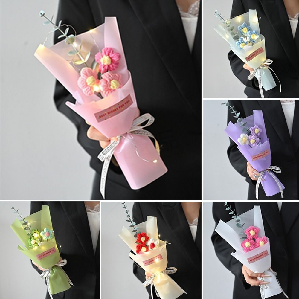 Bouquet de fleurs en crochet t - Photography Artificial Lighting avis et prix