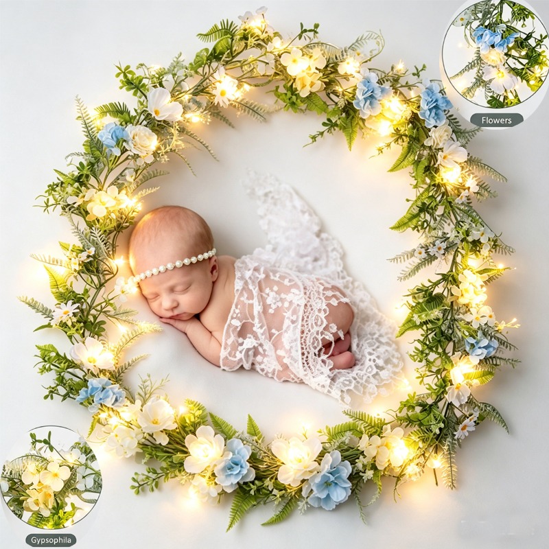 Guirlande de pivoines et margu - Photography Artificial Lighting avis et prix