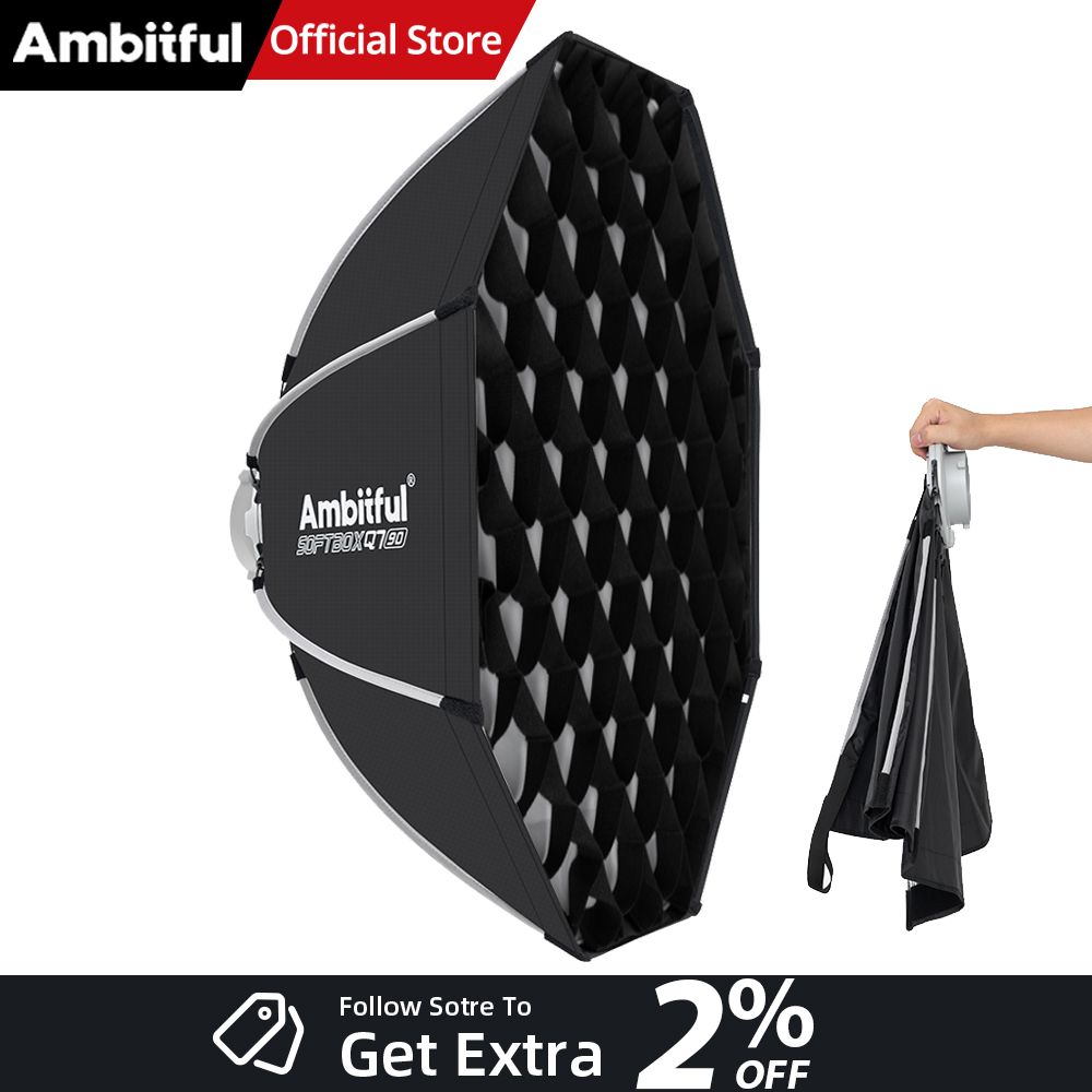 AMBITFUL Q7II 55/65/90cm Boîte - Photography Lighting Softbox avis et prix