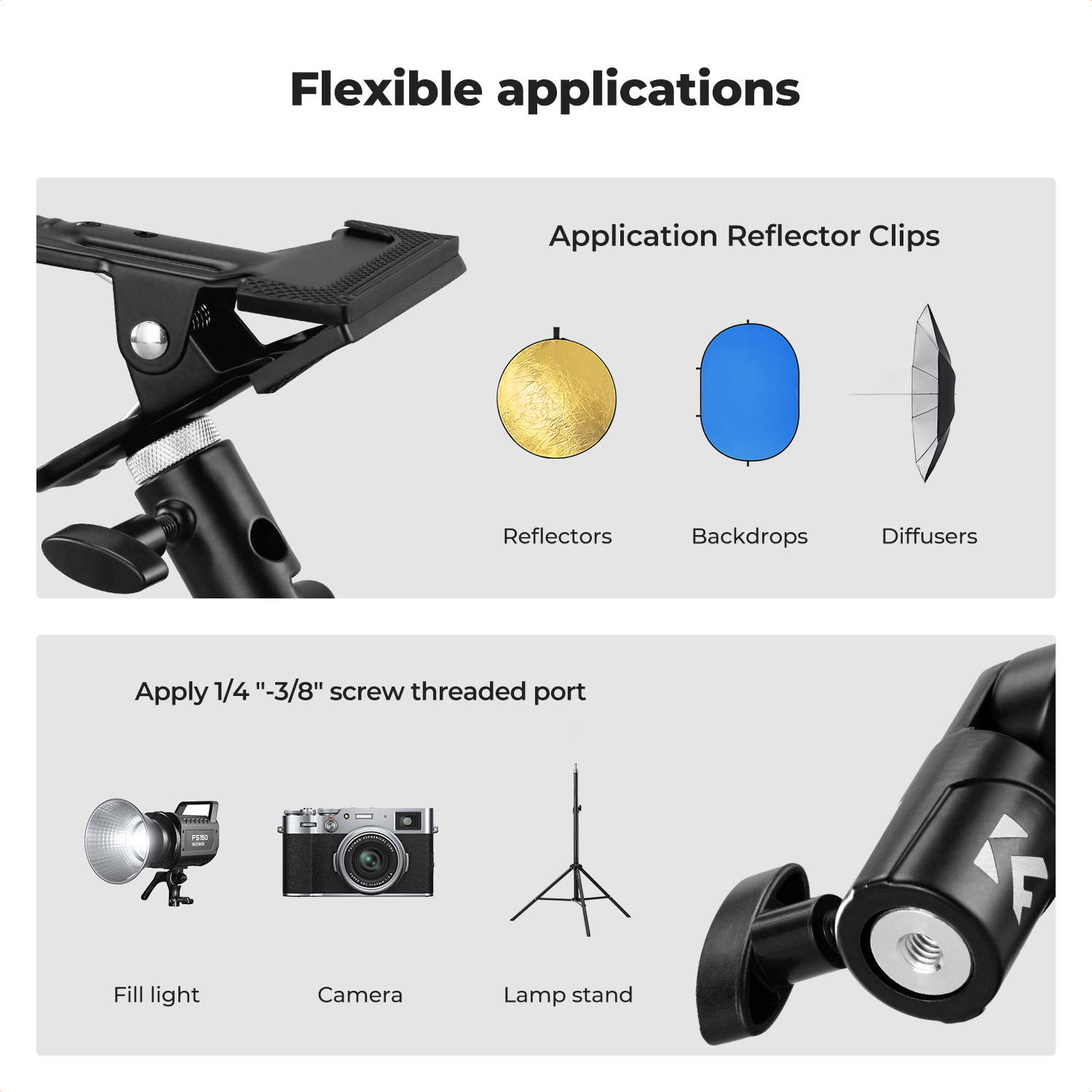 Support de fixation pour réfle - Reflector Arm Clamp avis et prix