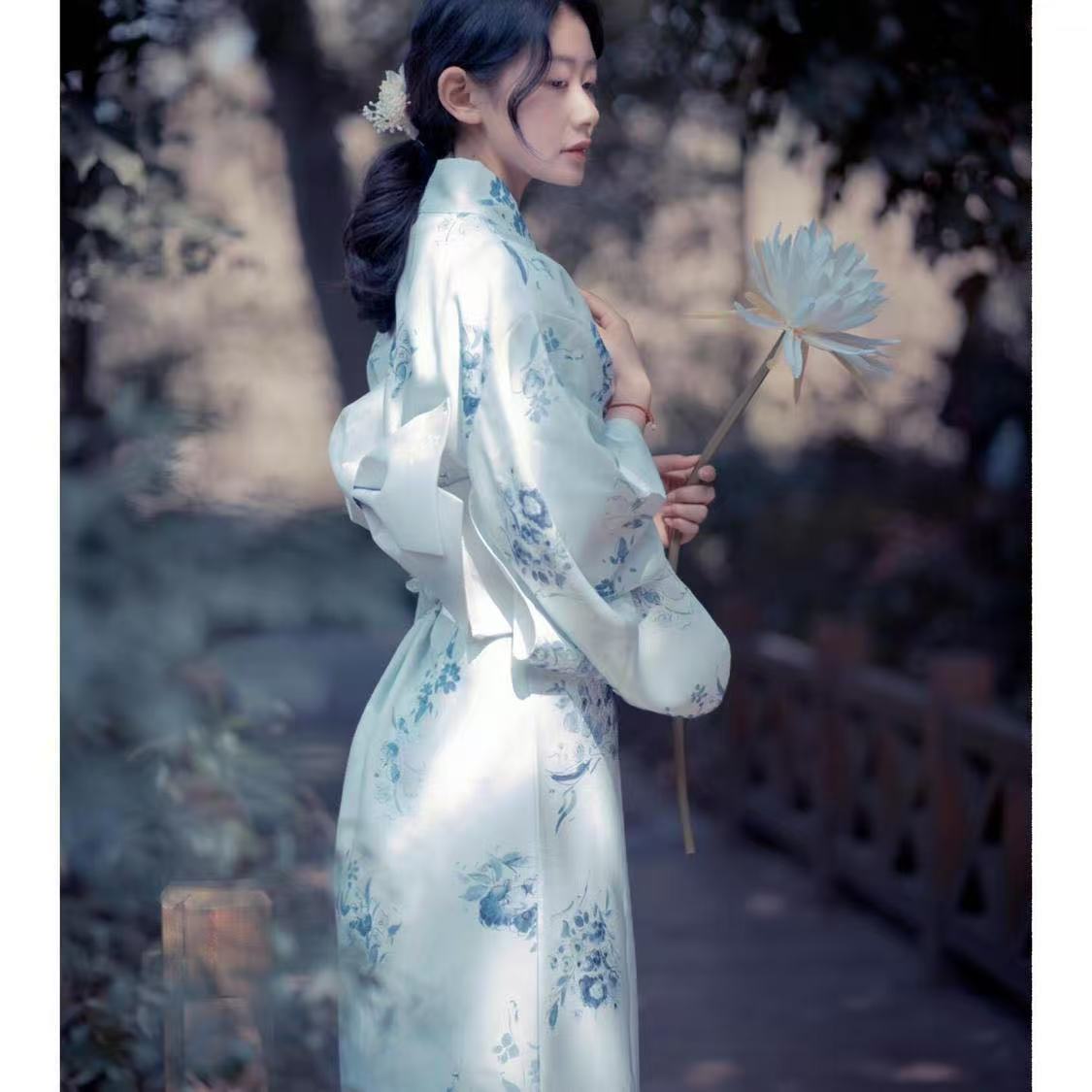 Kimono bleu clair pour femmes, - Photography Lighting For Clothing avis et prix