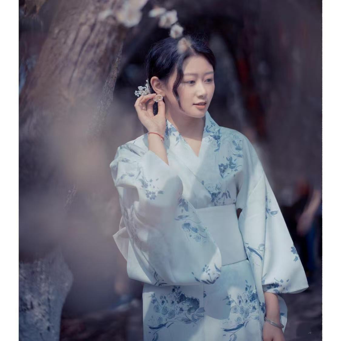Kimono bleu clair pour femmes, - Photography Lighting For Clothing avis et prix