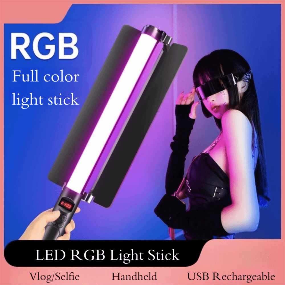 Bâton lumineux LED RGB coloré, - Photography Lighting Studio avis et prix