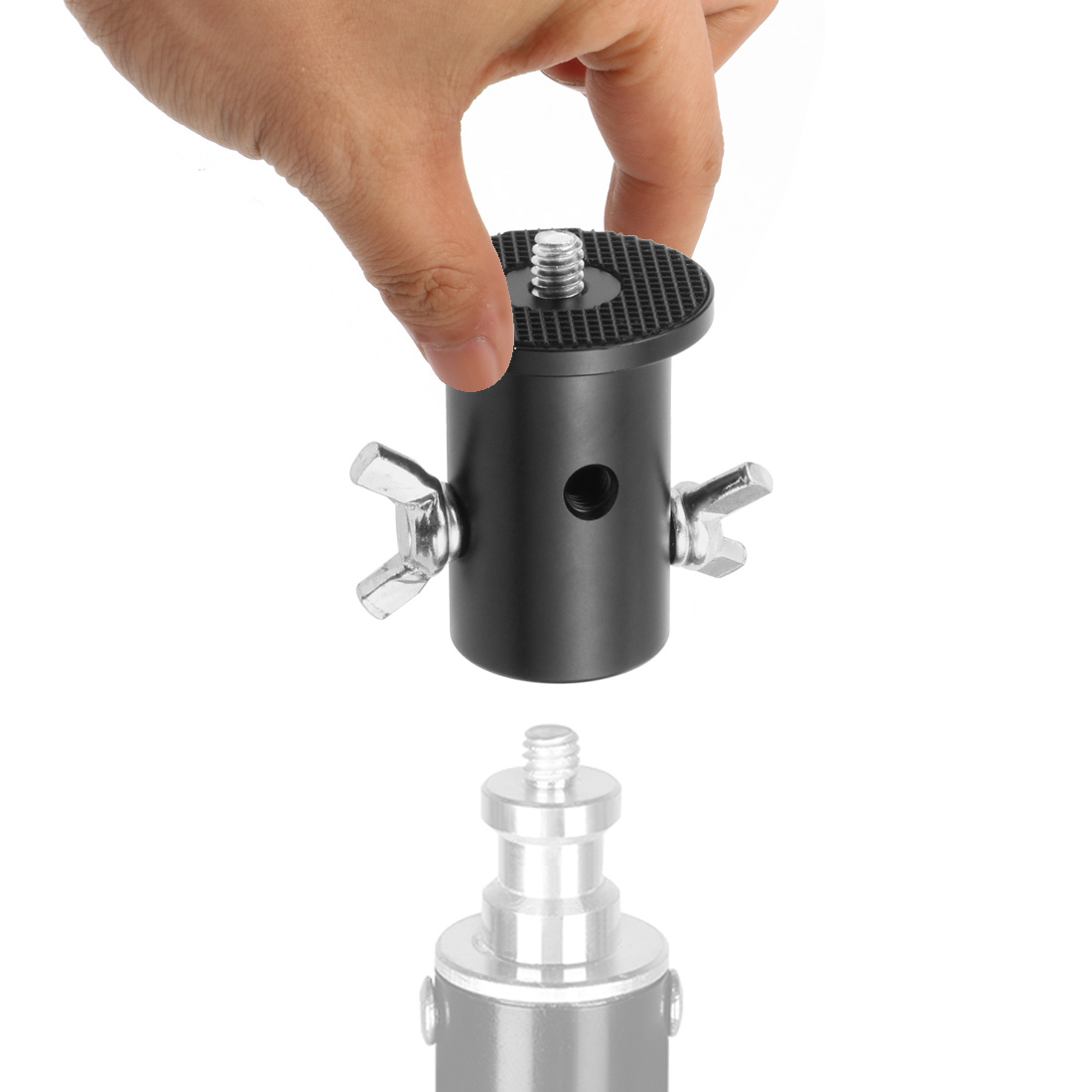 Adaptateur de support de lumiè - Photography Video Lighting Kit With Adjustable Tripod Stand avis et prix