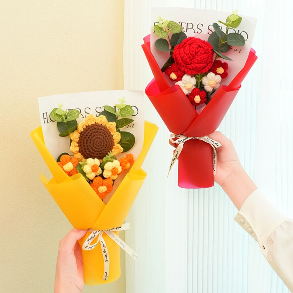 Bouquet de fleurs en crochet t - Photography Artificial Lighting avis et prix