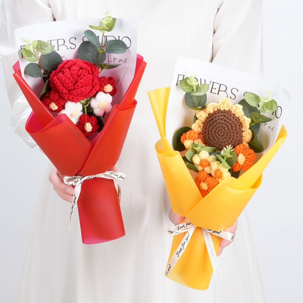 Bouquet de fleurs en crochet t - Photography Artificial Lighting avis et prix