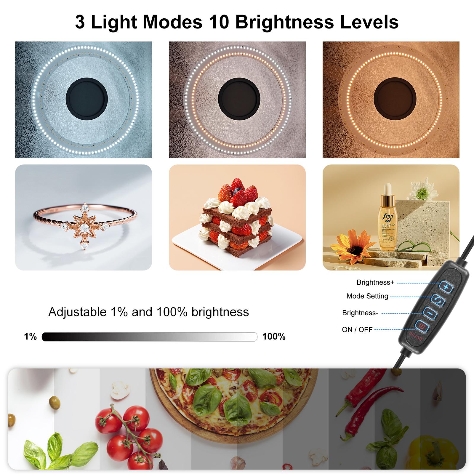 PULUZ 50cm Anneau Lumineux Pli - Photography Lighting Types avis et prix