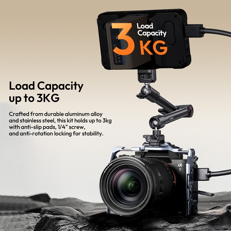 Ulanzi HD02 Kit de bras magiqu - Photography Video Lighting Kit With Adjustable Tripod Stand avis et prix