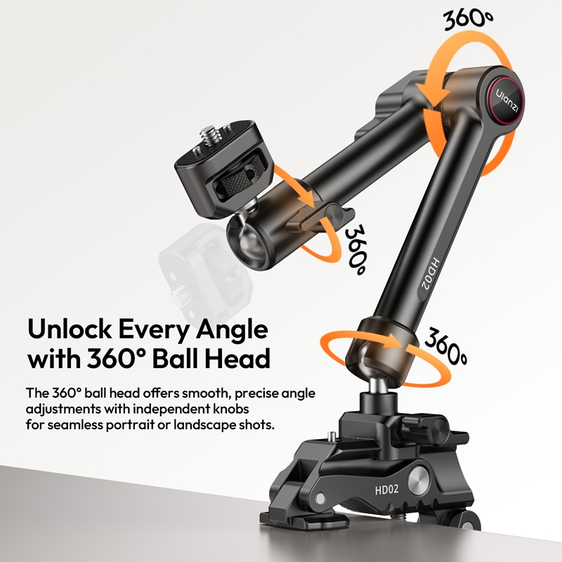 Ulanzi HD02 Kit de bras magiqu - Photography Video Lighting Kit With Adjustable Tripod Stand avis et prix