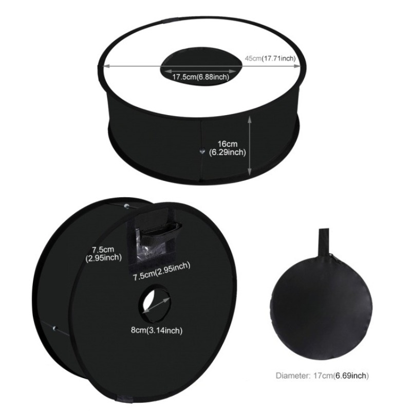Boîte à lumière pliable de 45  - Photography Lighting Types avis et prix