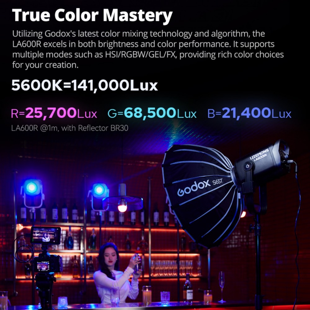 Projecteur LED Godox LITEMONS  - Portrait Photography With Lighting avis et prix